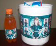 Balde de pipoca e refrigerantes personalizados